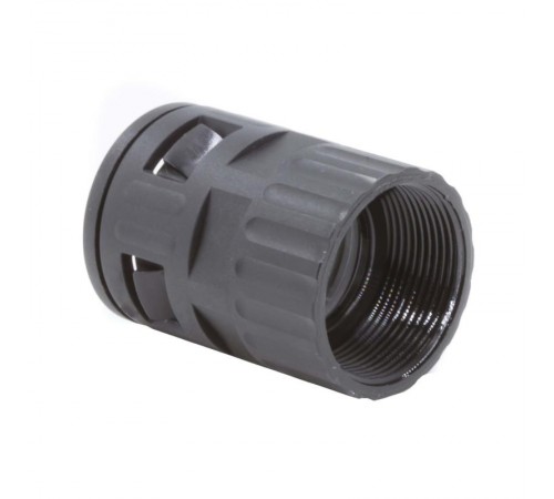 Муфта с внутренней резьбой DN 17 мм, М25х1,5, полиамид, цвет черный  PAI17M25N  DKC