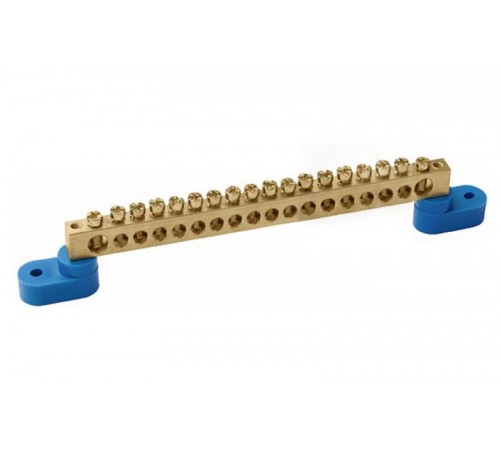 Шина N ноль на 2-угловых изоляторах ШНИ-6х9-18-У2-С  YNN10-69-18C2-K07  IEK