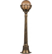 Светильник садово-парковый PL5046 60W 230V E27 230*230*1020MM черное золото (столб 1,02M)  11549  FERON