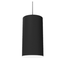 Светодиодный светильник DL-Roll подвесной 9 Вт 3000 К 90х170 мм RAL9005 черный муар с рассеивателем опал  V1-R0-90135-30000-2000930  VARTON
