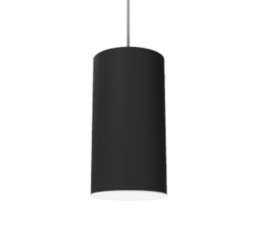 Светодиодный светильник DL-Roll подвесной 12 Вт 3000 К 90х170 мм RAL9005 черный муар с рассеивателем опал DALI  V1-R0-90135-30D01-2001230  VARTON