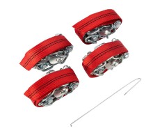 Цепи (браслеты) противоскольжения для внедорожников (колеса 235-285 мм), усиленные, к-т 4 шт.  07-7023  REXANT