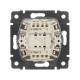 Valena Алюминий Переключатель 1-клавишный  770106  Legrand