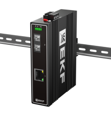Медиаконвертер 10/100/1000Base-TX в 1000Base-X, разъем FC, двойное одномодовое оптоволокно, 1550нм TSX TSX-MC1-1GX1GT-FCEKF