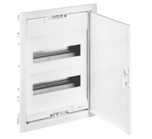 Щит встраиваемый Nedbox - с синей полупрозрачной скругленной дверью - 2 рейки - 24+4 модуля  001422  Legrand