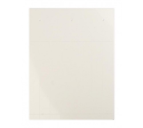 Табличка полужесткая. Клейкое основание. ПВХ-0,5. Белая  TAS6715AW  DKC