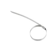 Хомут-стяжка стальной 400x7,9 мм, упаковка 100 шт.  07-0410-100  REXANT