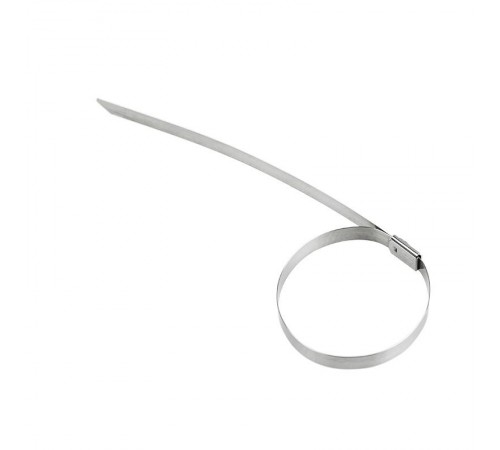 Хомут-стяжка стальной 400x7,9 мм, упаковка 100 шт.  07-0410-100  REXANT