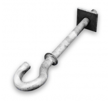 Крюк M20, L=320, сквозной  SOT21.02  Ensto