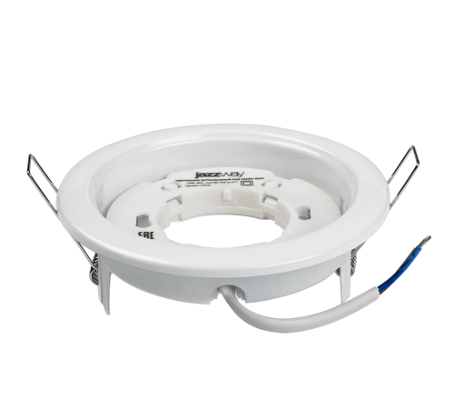 Светильник точечный встраиваемый под лампу ДВО PGX53 10639.1 15Вт GX53 IP20 белый  1016744  Jazzway