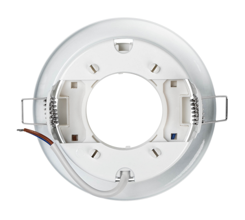 Светильник точечный встраиваемый под лампу ДВО PGX53 10639.1 15Вт GX53 IP20 белый  1016744  Jazzway