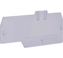 Изолятор HMT.2/1+2/PTGR торцевой серый для НММ.2/1+2  ZHM511GR  DKC