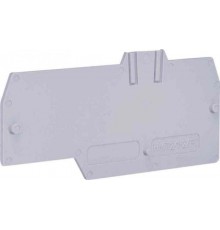 Изолятор HMT.2/1+2/PTGR торцевой серый для НММ.2/1+2  ZHM511GR  DKC