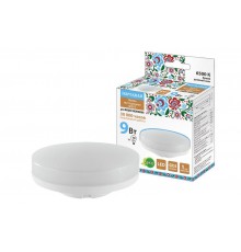 Лампа светодиодная GX53-9 Вт-230 В-6500 К-Э, h=26 мм, Народная  SQ0340-1555  TDM