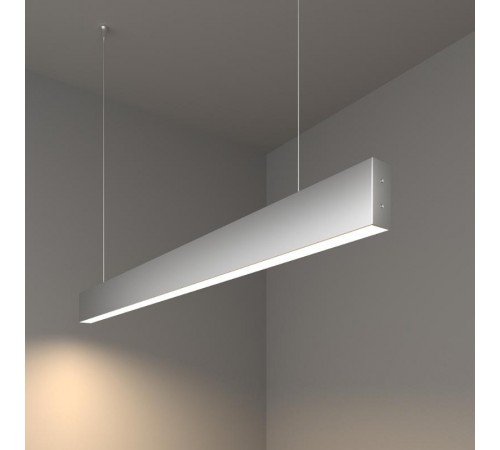 Светильник светодиодный подвесной линейный односторонний 103см 20W 4200K матовое серебро (101-200-30-103)  a041524  Elektrostandard