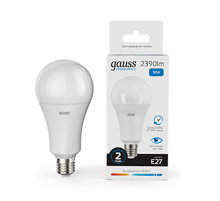 Лампа светодиодная LED Elementary A67 30W E27 2390lm 6500K  73239  Gauss