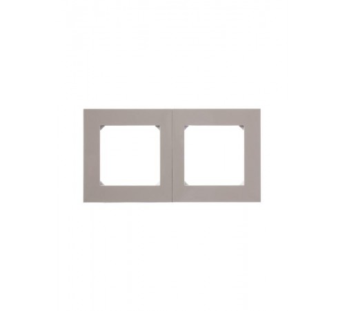 ABB Levit Кофе макиато / белый Рамка 2-ая  3901H-A05020 18W  2CHH015020A6018  ABB