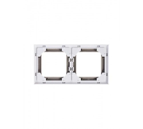 ABB Levit Кофе макиато / белый Рамка 2-ая  3901H-A05020 18W  2CHH015020A6018  ABB