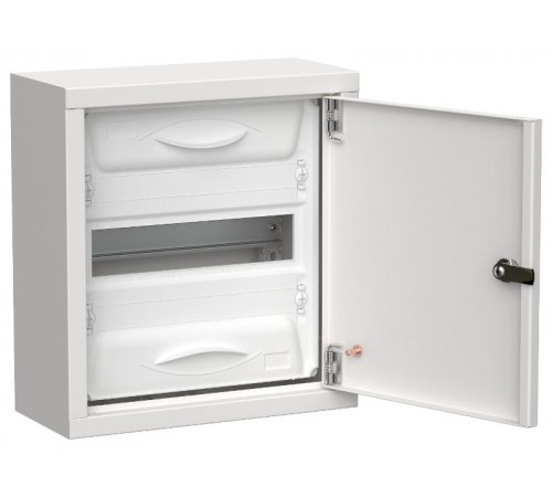 TITAN 5 Корпус металлический ЩРн-12 (1х12) 335х310х140 IP31 бел  TI5-50-N-012-31  IEK