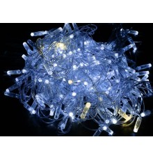Гирлянда светодиодная нить 10м 100W IP44 прозрачный шнур 230В мерцающая транзитн подкл  LGDU121-2-100-10-T-S-44  IEK