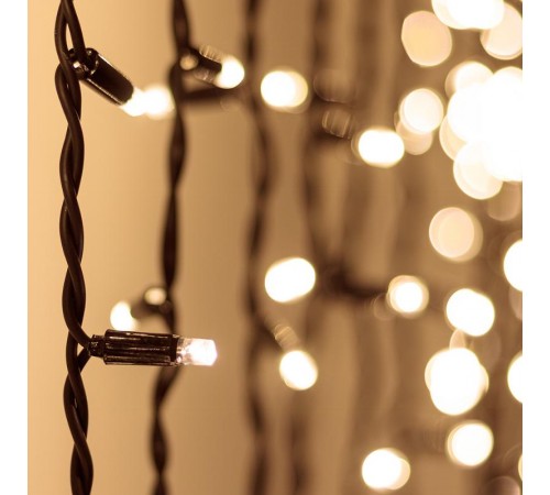 Светодиодная гирлянда ARD-CURTAIN-PRO-2000x3000-BLACK-760LED-STD WARM (230V, 70W)  026065  Arlight
