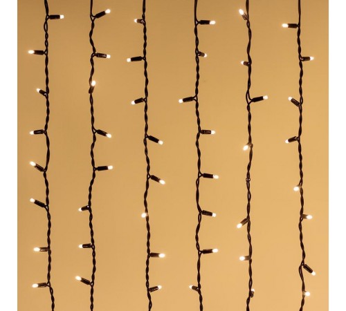 Светодиодная гирлянда ARD-CURTAIN-PRO-2000x3000-BLACK-760LED-STD WARM (230V, 70W)  026065  Arlight