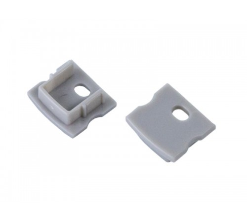 Крышка торцевая с отверстием PROFILE S04 (2 шт)  2398000490  Световые Технологии