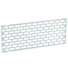 Перфорированная плита - для установки не монтируемых на рейку устройств - высота 150 мм  401853  Legrand