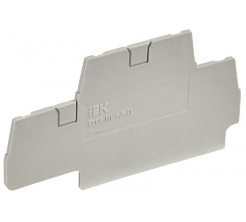 Заглушка для CP-ML 2 ур. 1,5мм2 серая  YCT23-00-2-K03-001-ZGL  IEK