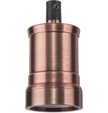 Патрон электрический NLH-V02-006-E27 подвес.метал. черненая мед  61727  Navigator