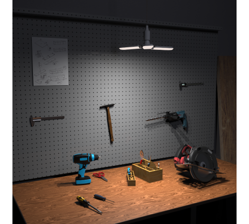 Лампа светодиодная Basic 22W 2100lm 4000K E27 Клевер-3  11732222  Gauss