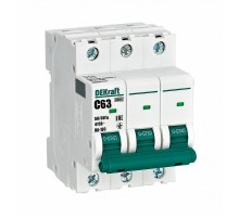 Выключатель автоматический трехполюсный ВА-103 3Р 63А характеристика C 6кА  12311DEK  DEKraft