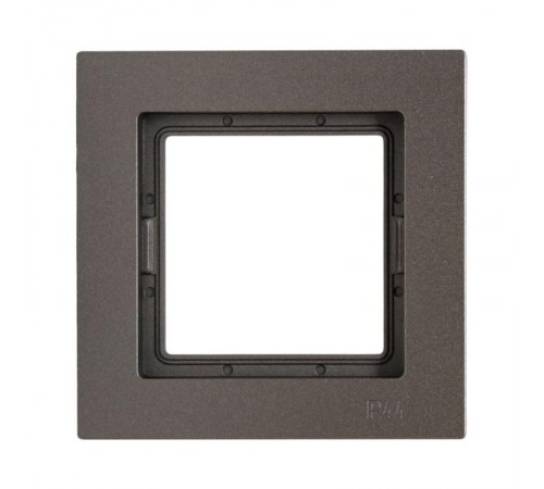 1 - местная рамка, IP44, мокко, пластик Эпика  UP1-FPM-01-44 EKF