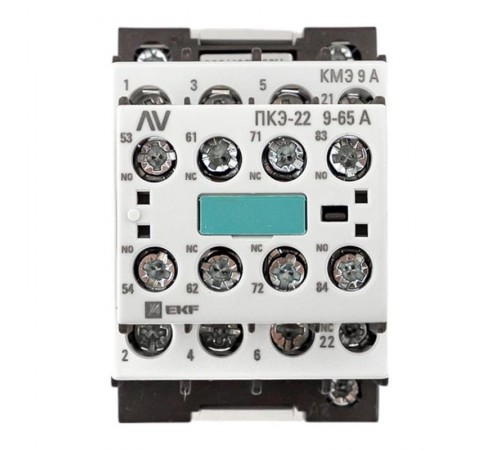 Комплект КМЭ 9А 1NC 400В АС с дополнительными контактами 2НО+2НЗ EKF AVERES  ctr-s-9-01-400-av-22  EKF