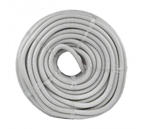 Труба гибкая гофрированная ПВХ 20мм с протяжкой (100м)  tg-z-20  EKF