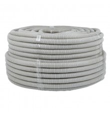 Труба гибкая гофрированная ПВХ 20мм с протяжкой (100м)  tg-z-20  EKF