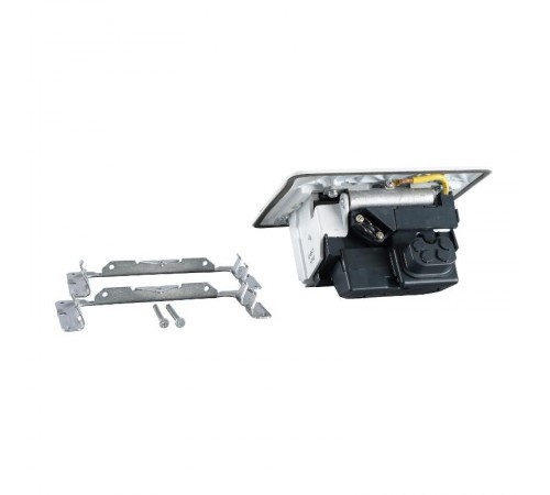 Выдвижной блок в стол, с комплектом для монтажа, 4 модуля, цвет белый, для монтажа ЭУИ  654001  Legrand