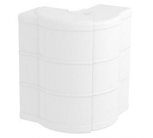 Внешний угол кабельного канала Rapid 45 регулируемый 53x160 мм (ПВХ,белый) (GEK-KA53160-3)  6116261  OBO Bettermann