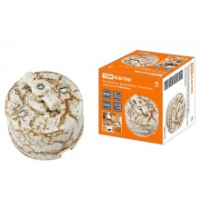 Выключатель фарфоровый поворотный с ручкой (бантик) 10А мраморный "Болонь"  SQ1820-0003  TDM