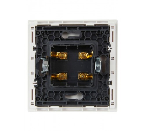 FORTE&PIANO Аудиорозетка 4-местная FP239 белый  FP-S40-K01  IEK