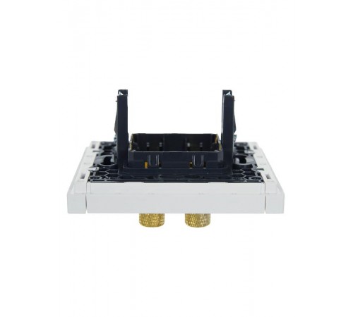 FORTE&PIANO Аудиорозетка 4-местная FP239 белый  FP-S40-K01  IEK