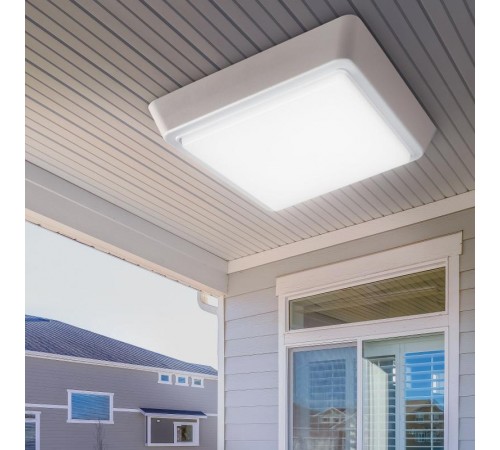 Светильник светодиодный для ЖКХ SPB-302-0-4K-15 IP20 15Вт 1200Лм 4000К квадрат  Б0055049  ЭРА