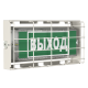 Световой указатель аварийного освещения светодиодный UNIVERSAL BS-941-10x0,3 LED 1ч комбинированный накладной IP65  a14473  Белый свет