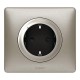 Розетка умная с/з Celiane 16А 230В рамка титан; титан Netatmo  064837  Legrand
