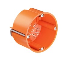 Коробка монтажная для полой стены 68х47 мм, D68mm, H47 mm, без галогена, IP30, 6 вводов (HG 47)  2003802  OBO Bettermann