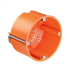 Коробка монтажная для полой стены 68х47 мм, D68mm, H47 mm, без галогена, IP30, 6 вводов (HG 47)  2003802  OBO Bettermann