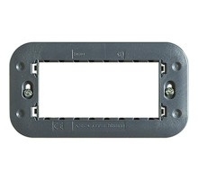 Axolute Суппорт для рамки на 4 модуля, фиксация на винтах  H4704  Legrand