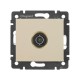 Valena Сл. кость Розетка TV проходная, 14 дБ  774331  Legrand