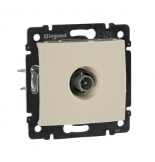 Valena Сл. кость Розетка TV проходная, 14 дБ  774331  Legrand