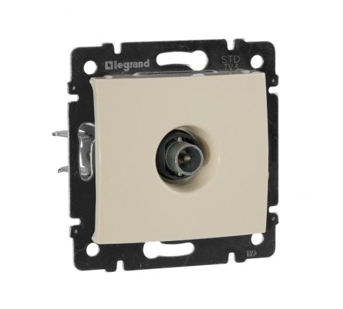 Valena Сл. кость Розетка TV проходная, 14 дБ  774331  Legrand